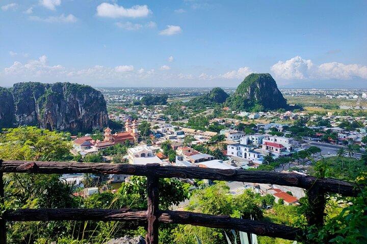 Private Marble Mountain och Monkey Mountain (Lady Buddha)