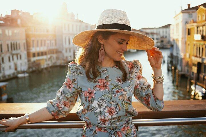 Sessão fotográfica privada do Grande Canal e da Ponte Rialto