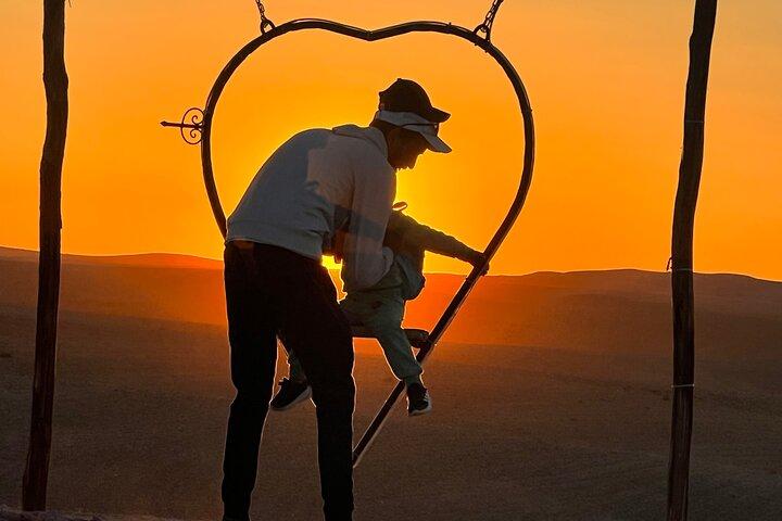 Magical Sunset, Camel ride & Private Dinner in Agafay Desert