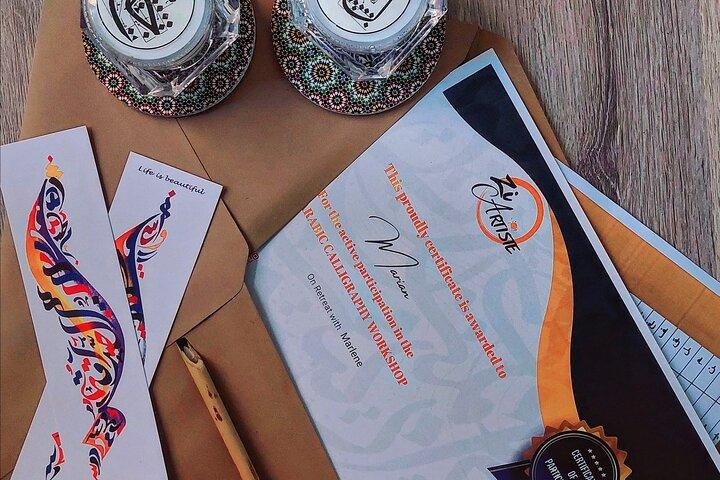 Arabic Calligraphy Workshop Marrakech