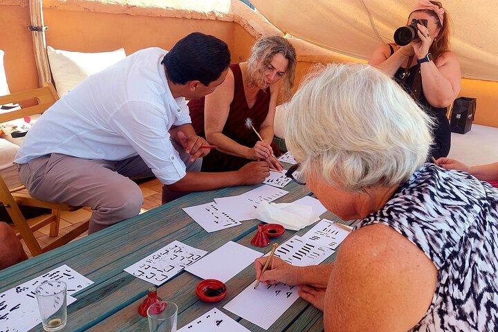 Arabic Calligraphy Workshop Marrakech