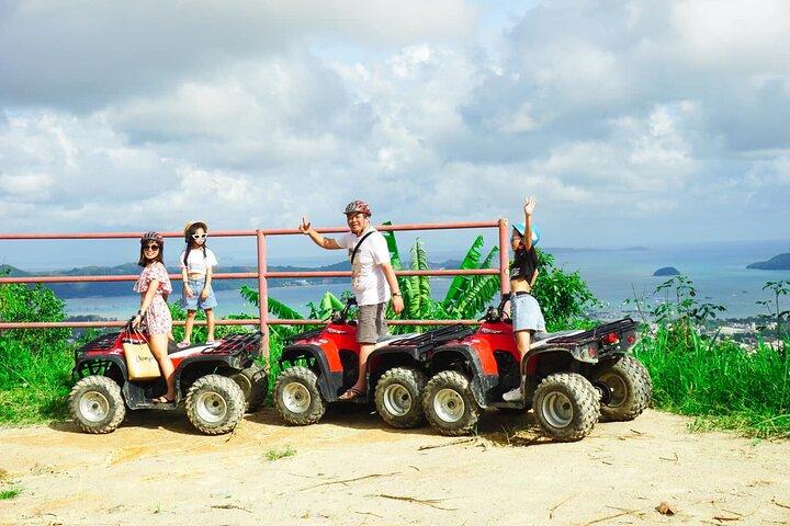 プーケットATVツアーでビッグブッダビューポイントとジップラインアドベンチャーへ