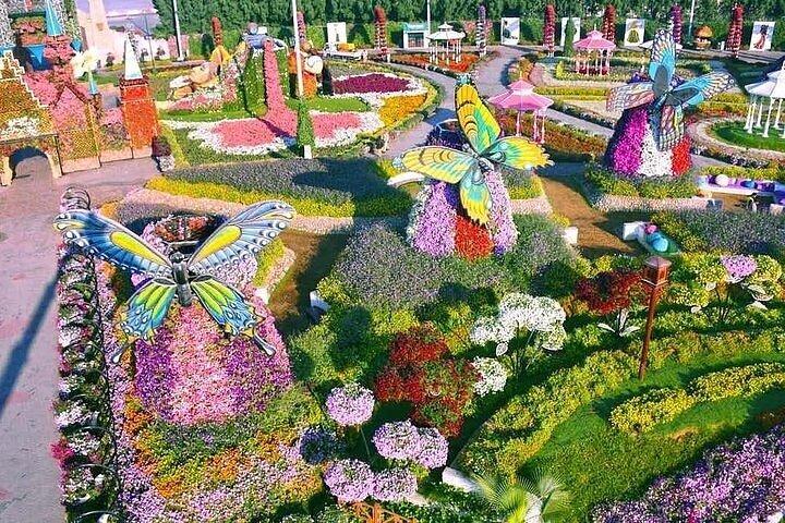 Miracle Garden und Global Village mit optionalem Transport