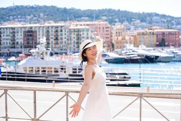 Privat fotoshoot med en professionel fotograf i Cannes
