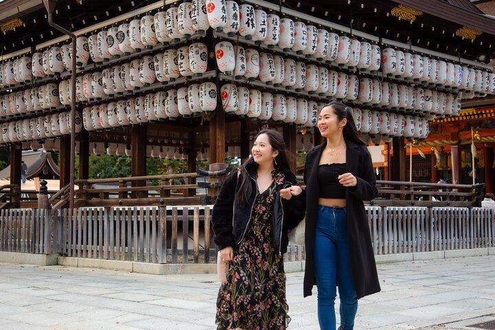 京都のプライベートバケーションフォトグラファーとの写真撮影