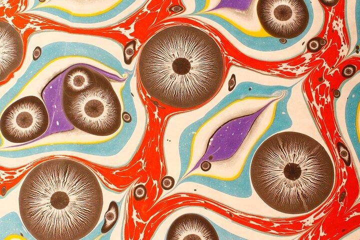 Private Paper Marbling Turkish Art Ebru Class At Locals Home