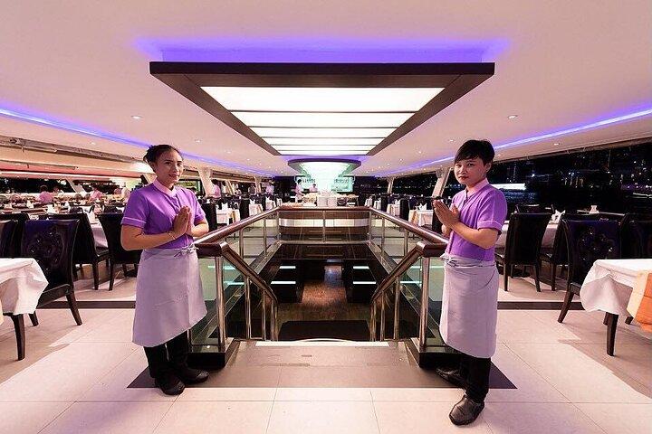 Bangkok Chao Phraya riviercruise diner en optionele transfer