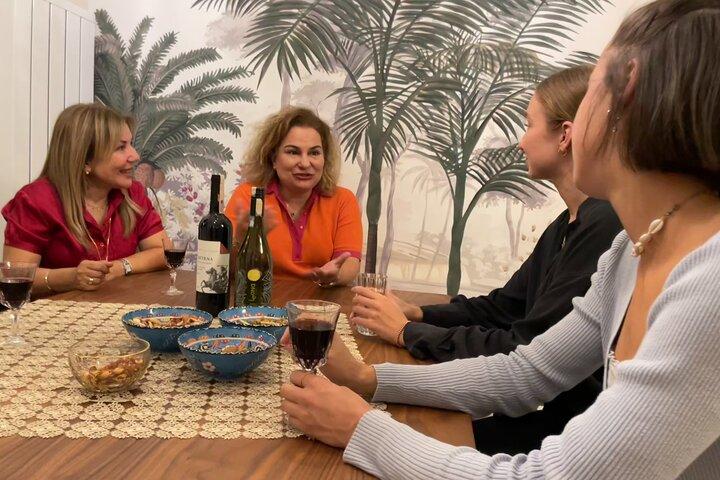 Istanbul Wine Tasting at Home with Local Family