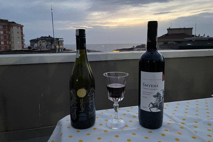 Istanbul Wine Tasting at Home with Local Family