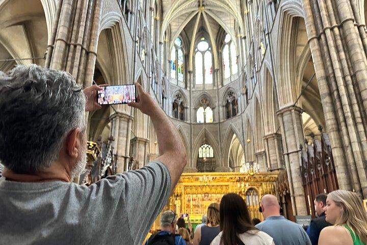 Visite guidée privée de l'abbaye de Westminster à accès rapide à Londres