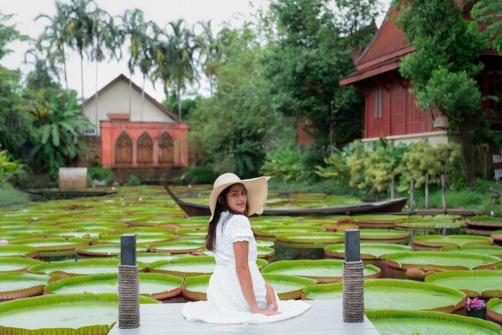Tour privado al templo y los nenúfares gigantes de Phuket