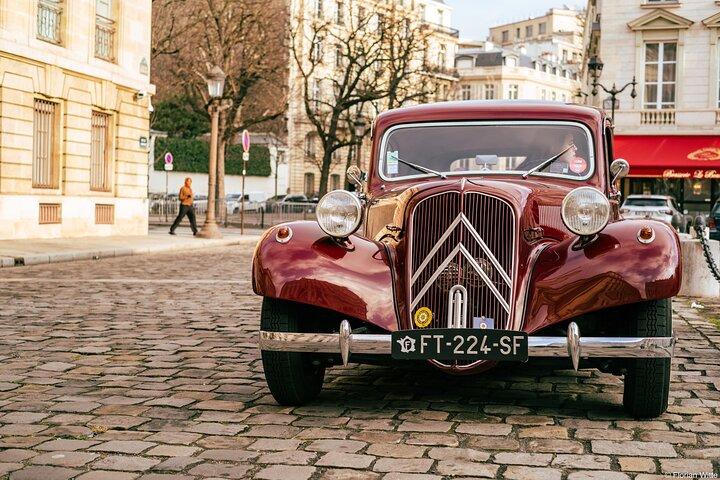 Visite guidée de Paris en Citroën Traction Avant ou DS 21