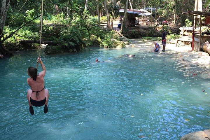 Dagstur till Blue Hole, Dunn's River och River Tubing med LUNCH