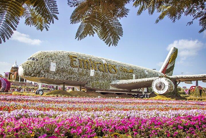 Skip-the-line Ticket for Dubai Miracle Garden with Hotel Transfer