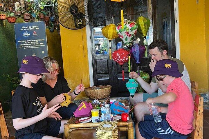 Foldable Lantern Art Class with Acrylic Painting Hoi An