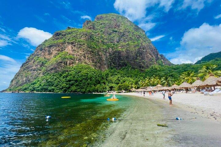 Excursão relaxante em grupo de um dia na praia da Ilha Pigeon