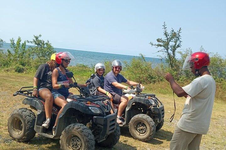ATV & aventura comunitária, Mangrove tour, degustação de comida e praia