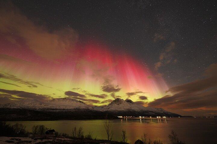 Auroratur med fritt porträtt och bål
