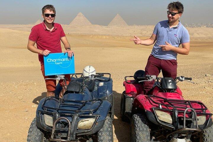 Privat fyrhjulingstur runt pyramiderna i Giza