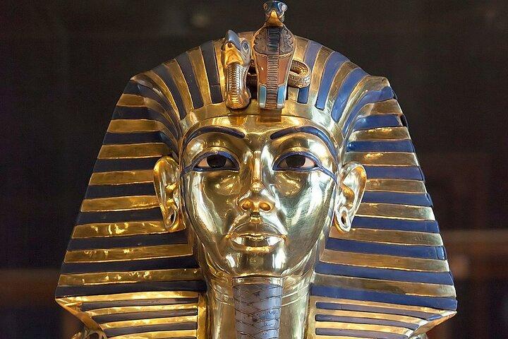 Tutankhamun Mask egyptiska museet, citadellet och basaren privat rundtur