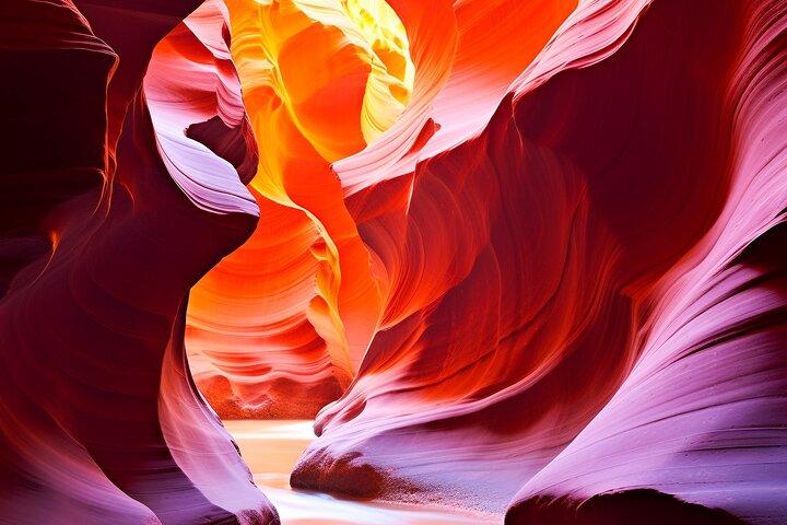 Tour per piccoli gruppi dell'Antelope Canyon e dell'Horseshoe Bend da Las Vegas