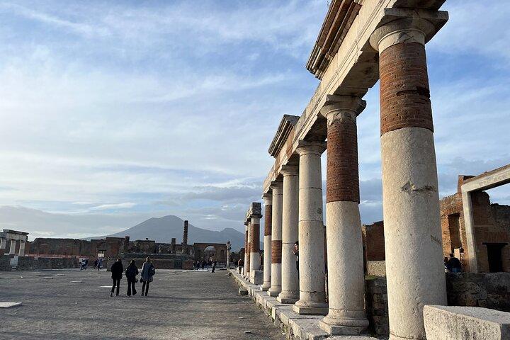 Excursion d'une journée à Pompéi, au Vésuve et à Herculanum