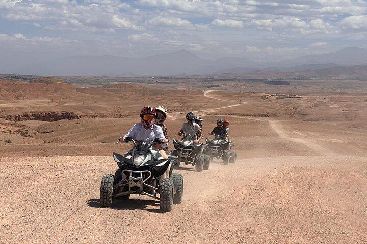 2 Hour Quad Adventure from Lalla Takerkoust to Agafay Desert