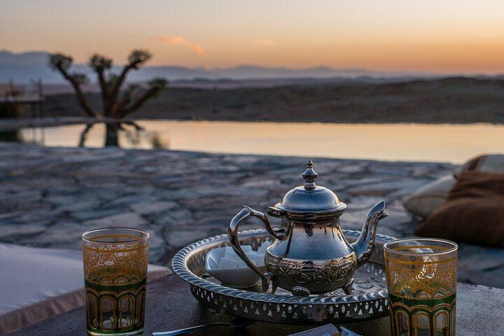 Camel Ride and Dinner in the Agafay Desert with Transportation