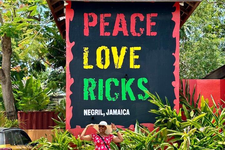 Dia de praia em Negril e Ricks Cafe Experience