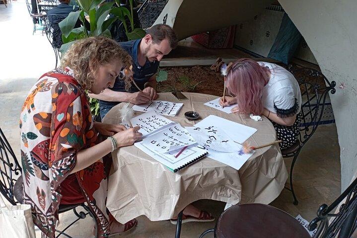 2 Hours Islamic Calligraphy Workshop Marrakech