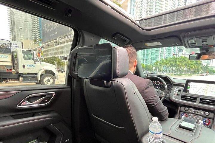 Servicio de traslado privado para grupos desde el puerto de Miami y el aeropuerto de Miami