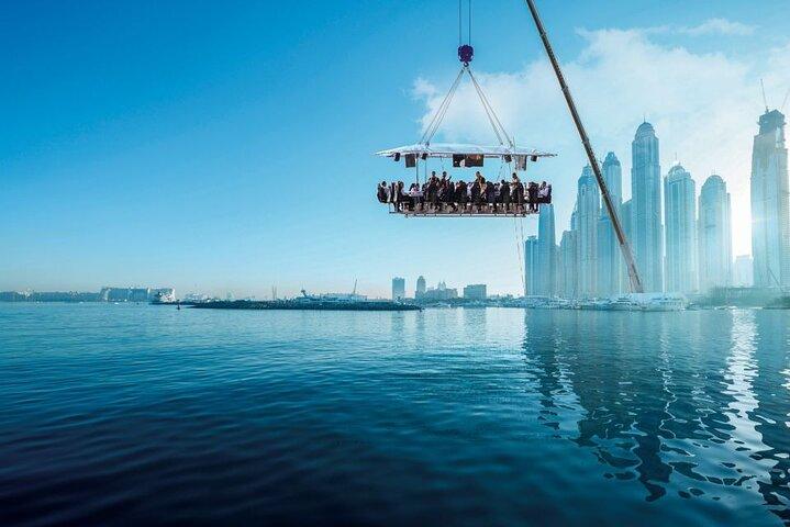 Burj Khalifa au sommet et dîner dans le ciel avec transferts