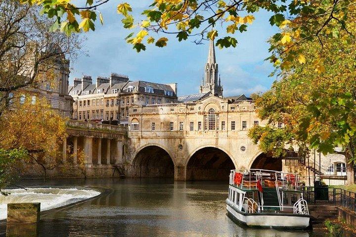 Bath Bridgeton Shoot Locations Walking Tour med en APP