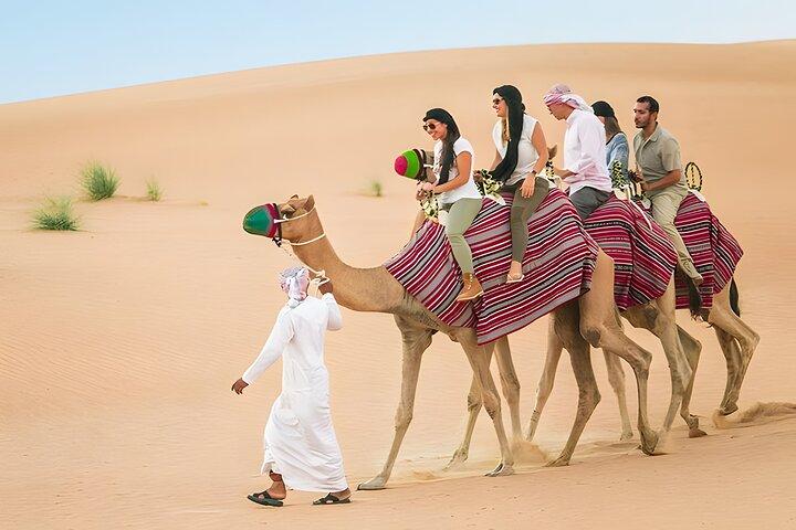 Dubai: Morning Quad Bike Activity– Sand Board and Camel Safari