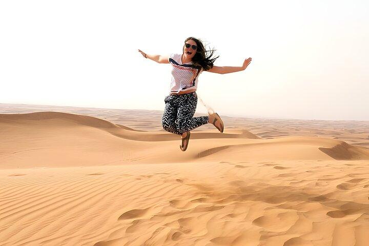 Dubai: Morning Quad Bike Activity– Sand Board and Camel Safari