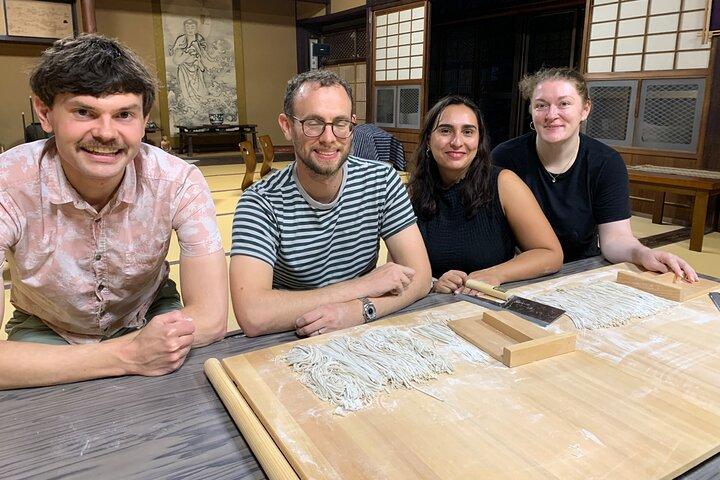 Soba-noedels maken bij Temple