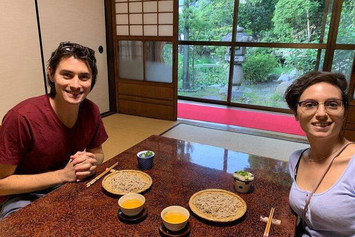 Soba-noedels maken bij Temple