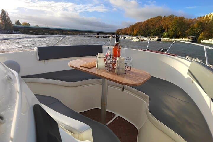 Paris Private Seine River Cruise with your Captain Guide