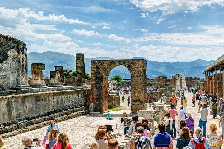 Pompeji Guidad morgontur från Sorrento eller Neapel