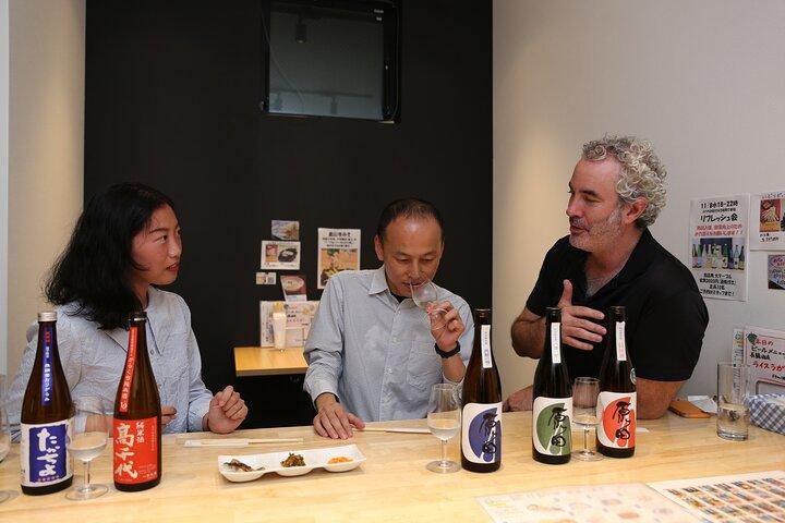 Dégustation privée de saké dans le centre de Kyoto avec Sake Sommelier