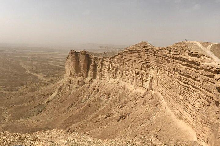 Riyadh Edge of the World Privat rundtur Tuwaiq Escarpment