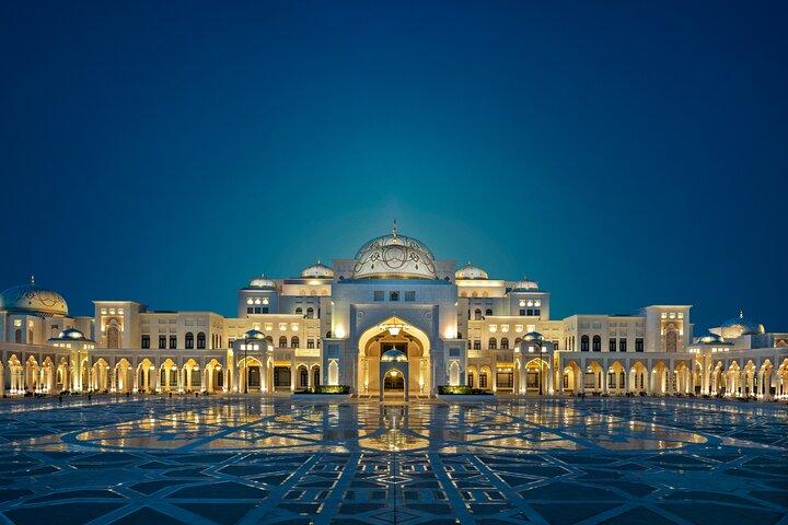Abu Dhabi Stadtrundfahrt mit Qasr al Watan mit kostenlosem Shuttle Transfer