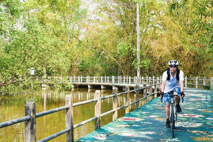 Excursão de bicicleta em Bangkok Khlong Toei Market e Bang Krachao Island