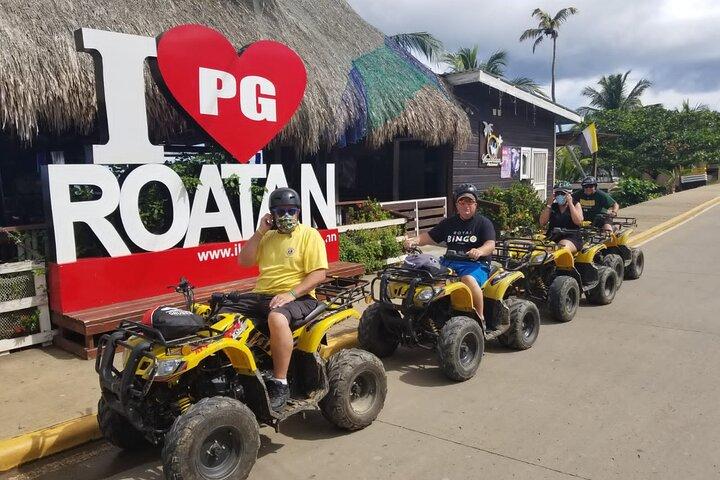 ATV, Zipline, Wildlife Encounter, Matprovning och Beach