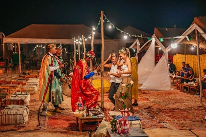 Agafay Desert Sunset Camel Ride with Dinner Show