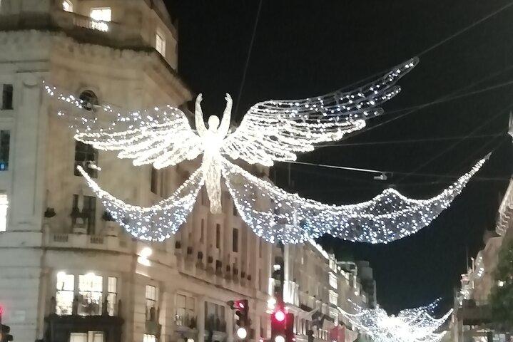 Visite privée des lumières de Noël à Londres avec guide local