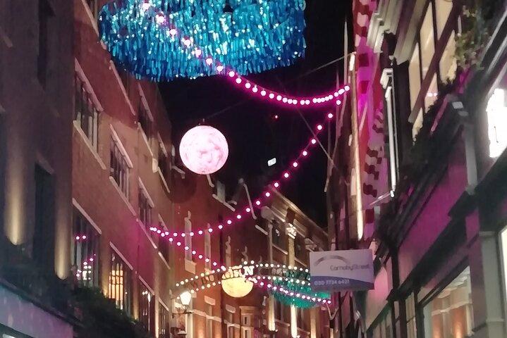 Visite privée des lumières de Noël à Londres avec guide local