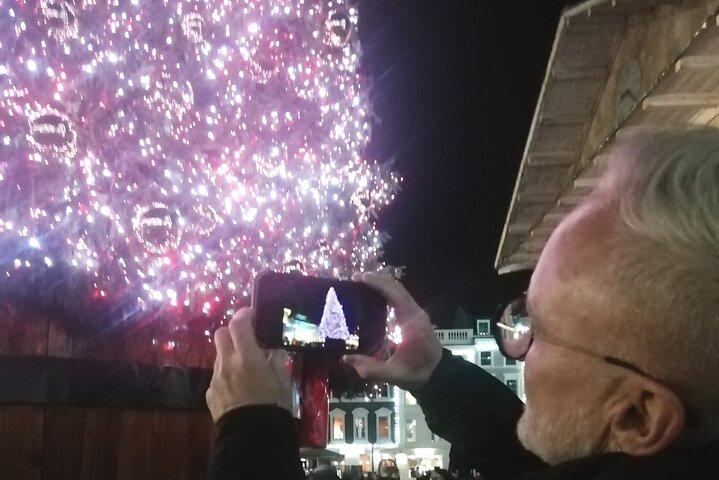 Visite privée des lumières de Noël à Londres avec guide local