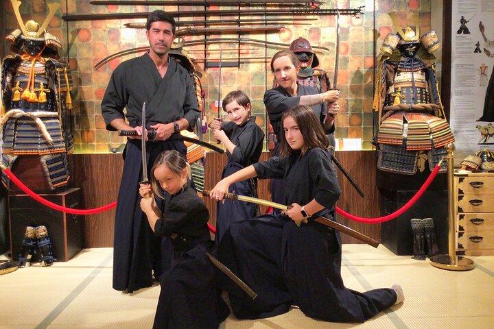 Samurai Sword Experience (familiar) no SAMURAI MUSEUM KYOTO