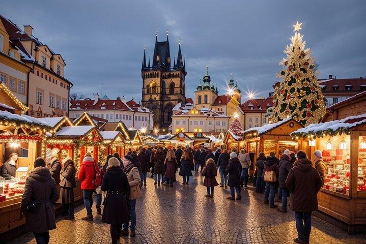 クリスマス プライベート デイトリップ - ウィーンからプラハまで往復、英語を話すドライバー